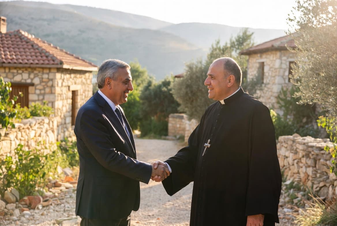 Partnership between donor and community leader in Lebanon